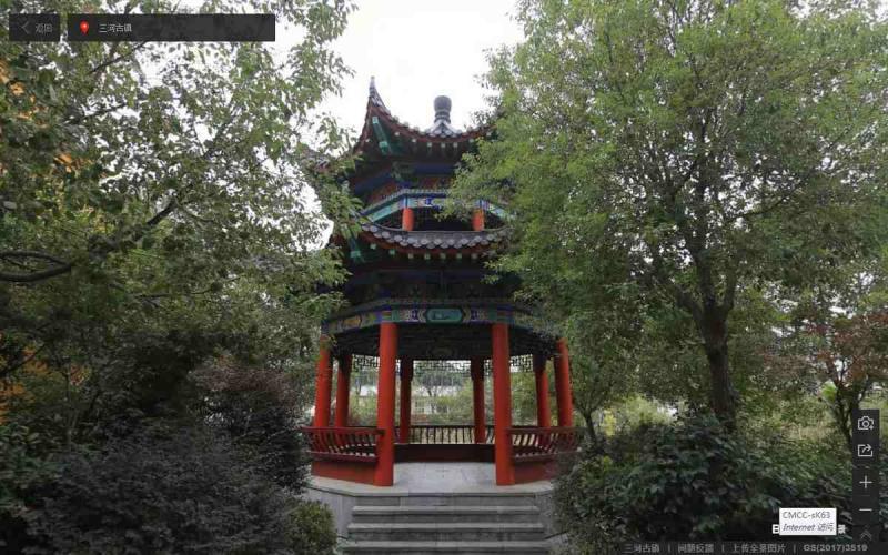 安徽省合肥市三河古镇景区古建亭9493 帖子ID:1632-木图网-木结构之家 www.woodpic.cn