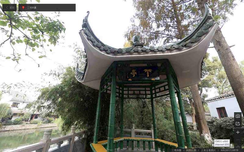 安徽省合肥市三河古镇景区古建亭9092 帖子ID:1632-木图网-木结构之家 www.woodpic.cn