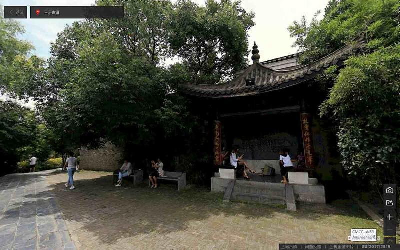 安徽省合肥市三河古镇景区古建亭8649 帖子ID:1632-木图网-木结构之家 www.woodpic.cn