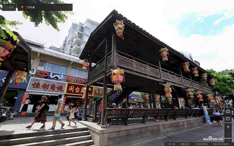 福建省福州市三坊七巷景区休闲景观凉亭551 帖子ID:1633-木图网-木结构之家 www.woodpic.cn