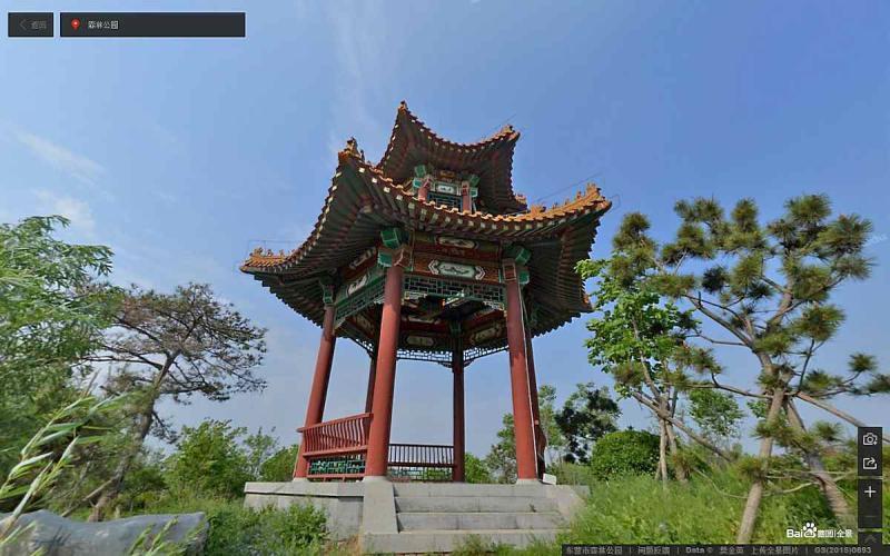 山东省东营市森林公园仿古亭7111 帖子ID:1647-木图网-木结构之家 www.woodpic.cn