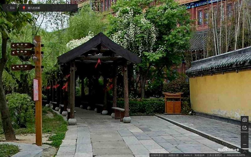 山东省枣庄市台儿庄古城景区景观凉亭6430 帖子ID:1650-木图网-木结构之家 www.woodpic.cn