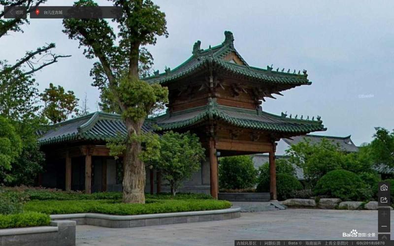 山东省枣庄市台儿庄古城景区景观凉亭8866 帖子ID:1650-木图网-木结构之家 www.woodpic.cn