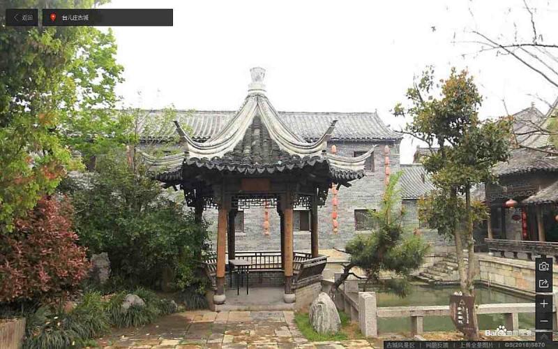 山东省枣庄市台儿庄古城景区景观凉亭1952 帖子ID:1650-木图网-木结构之家 www.woodpic.cn