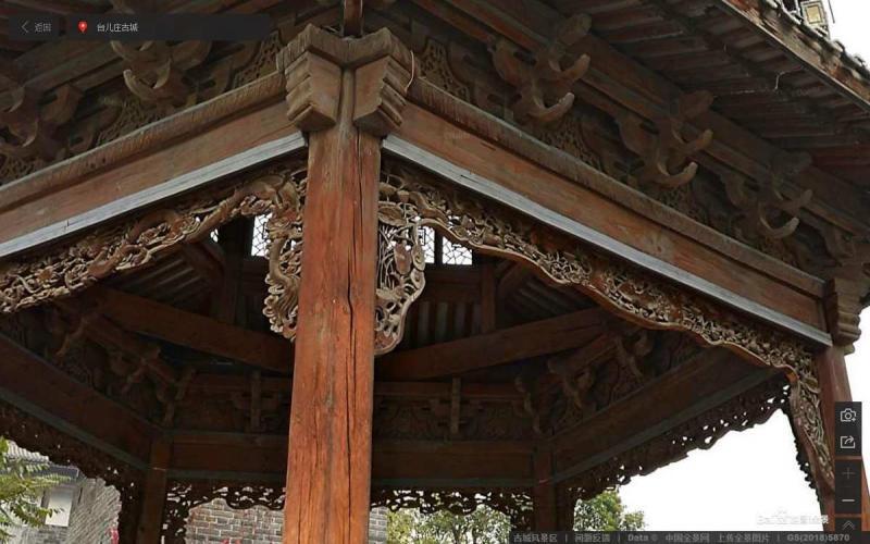 山东省枣庄市台儿庄古城景区景观凉亭2164 帖子ID:1650-木图网-木结构之家 www.woodpic.cn