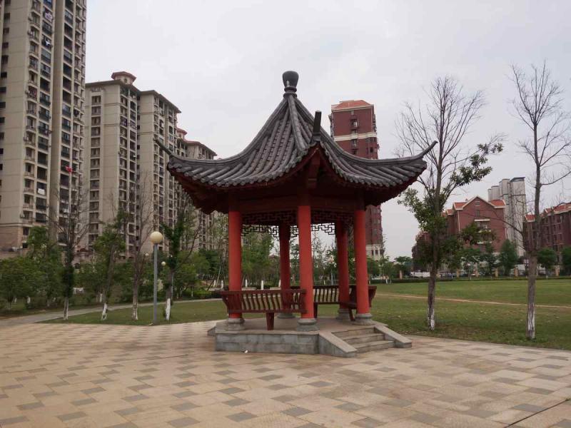 公园里的仿古亭欣赏9021 帖子ID:1707-木图网-木结构之家 www.woodpic.cn