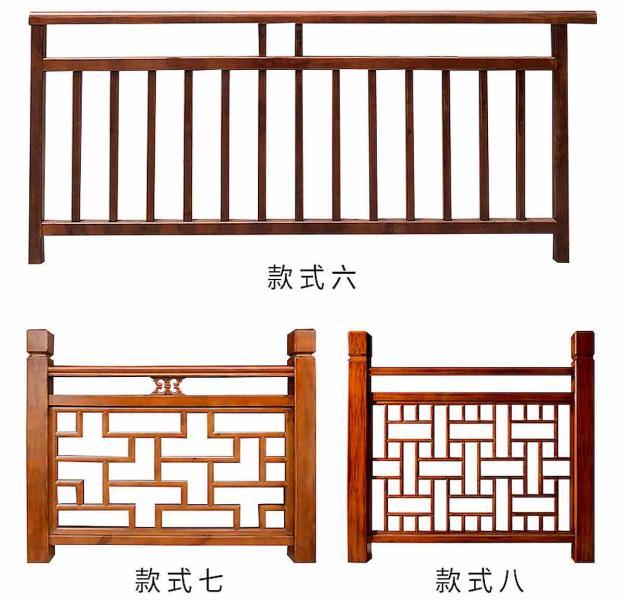 1-防腐木栏杆设计参考一7048 帖子ID:1708-木图网-木结构之家 www.woodpic.cn