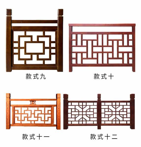 防腐木栏杆设计参考四6016 帖子ID:1711-木图网-木结构之家 www.woodpic.cn