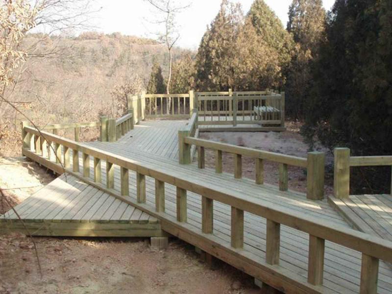 防腐木栏杆欣赏十一6772 帖子ID:1724-木图网-木结构之家 www.woodpic.cn