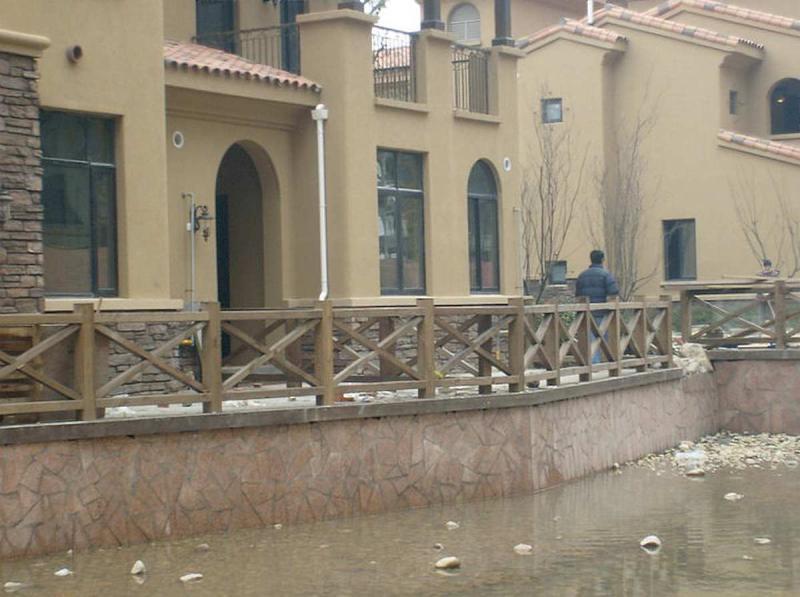 防腐木栏杆欣赏十一2160 帖子ID:1724-木图网-木结构之家 www.woodpic.cn