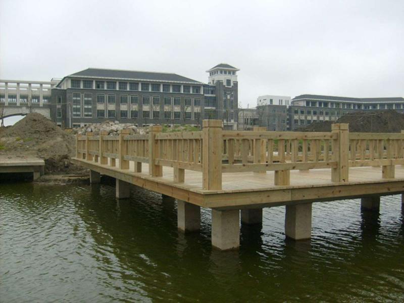 防腐木栏杆欣赏十二6755 帖子ID:1725-木图网-木结构之家 www.woodpic.cn