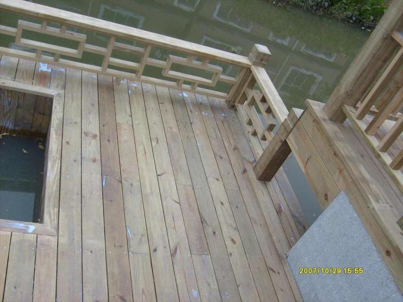 防腐木栏杆欣赏十二48 帖子ID:1725-木图网-木结构之家 www.woodpic.cn