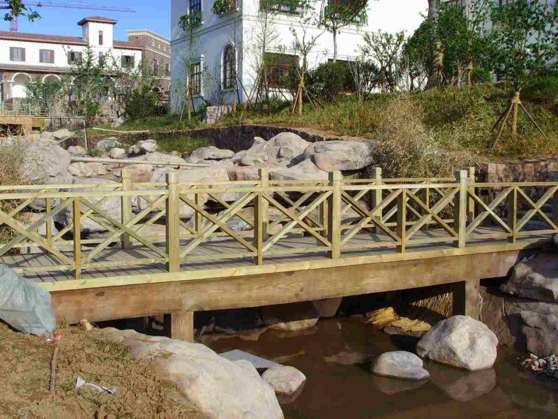 防腐木栏杆欣赏十二7810 帖子ID:1725-木图网-木结构之家 www.woodpic.cn