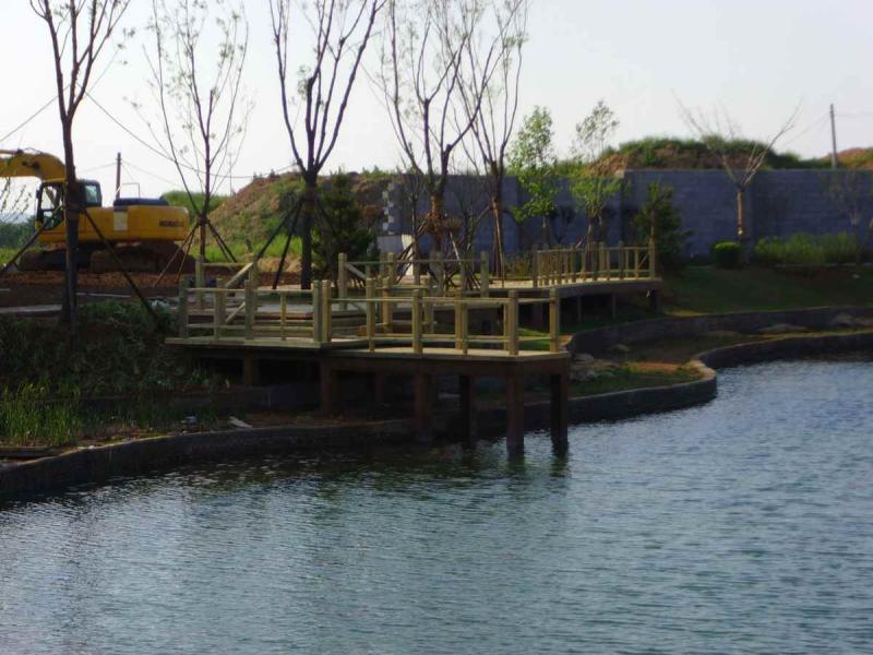 防腐木栏杆欣赏十二2105 帖子ID:1725-木图网-木结构之家 www.woodpic.cn