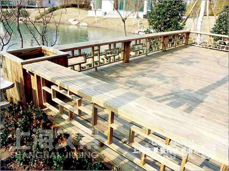 防腐木栏杆欣赏十三1558 帖子ID:1726-木图网-木结构之家 www.woodpic.cn