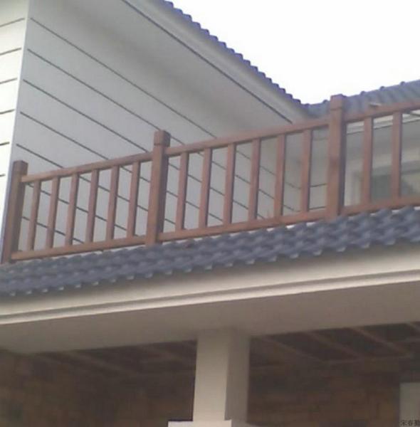 防腐木栏杆欣赏十三1567 帖子ID:1726-木图网-木结构之家 www.woodpic.cn