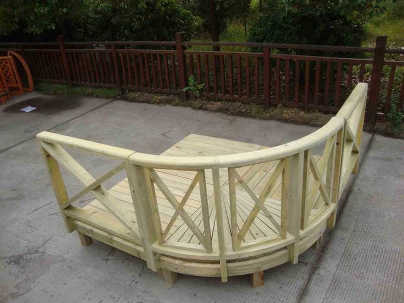 防腐木栏杆欣赏十五5209 帖子ID:1728-木图网-木结构之家 www.woodpic.cn