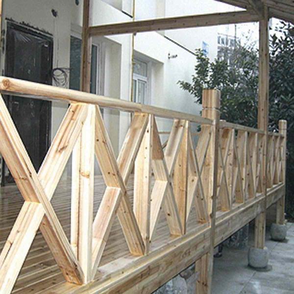 防腐木栏杆欣赏六3040 帖子ID:1719-木图网-木结构之家 www.woodpic.cn