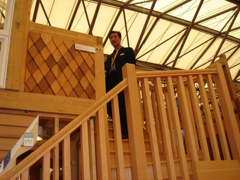 防腐木栏杆欣赏六1648 帖子ID:1719-木图网-木结构之家 www.woodpic.cn