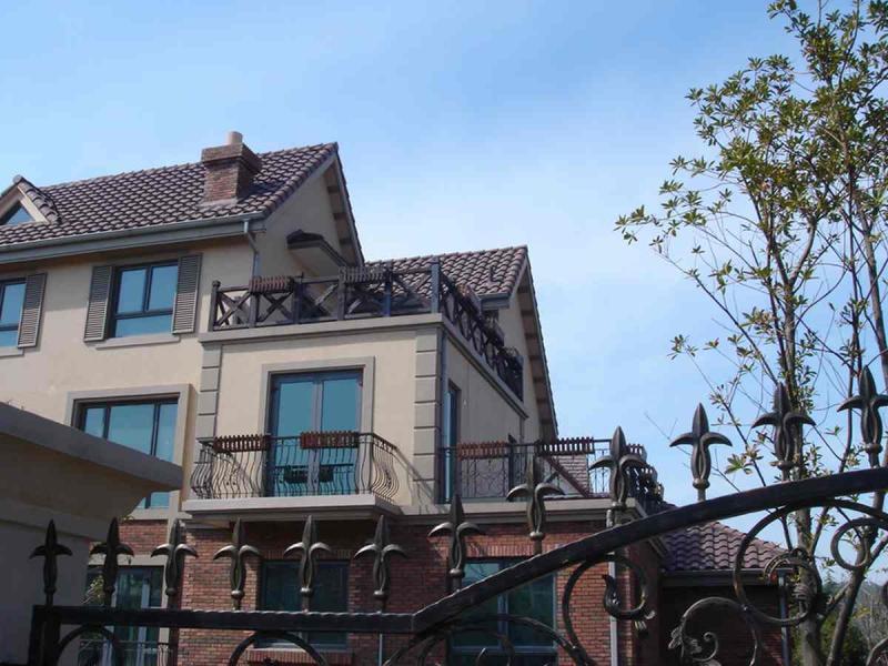 防腐木栏杆欣赏七7068 帖子ID:1720-木图网-木结构之家 www.woodpic.cn