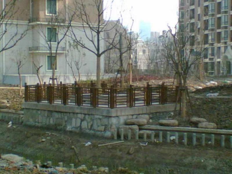 防腐木栏杆欣赏八6508 帖子ID:1721-木图网-木结构之家 www.woodpic.cn