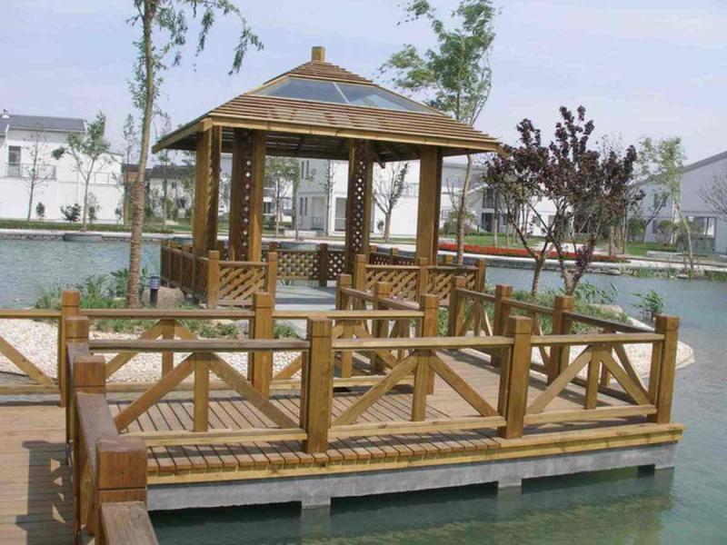 防腐木栏杆欣赏二十三5859 帖子ID:1736-木图网-木结构之家 www.woodpic.cn