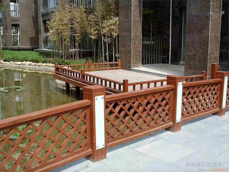 防腐木栏杆欣赏二十五3304 帖子ID:1738-木图网-木结构之家 www.woodpic.cn