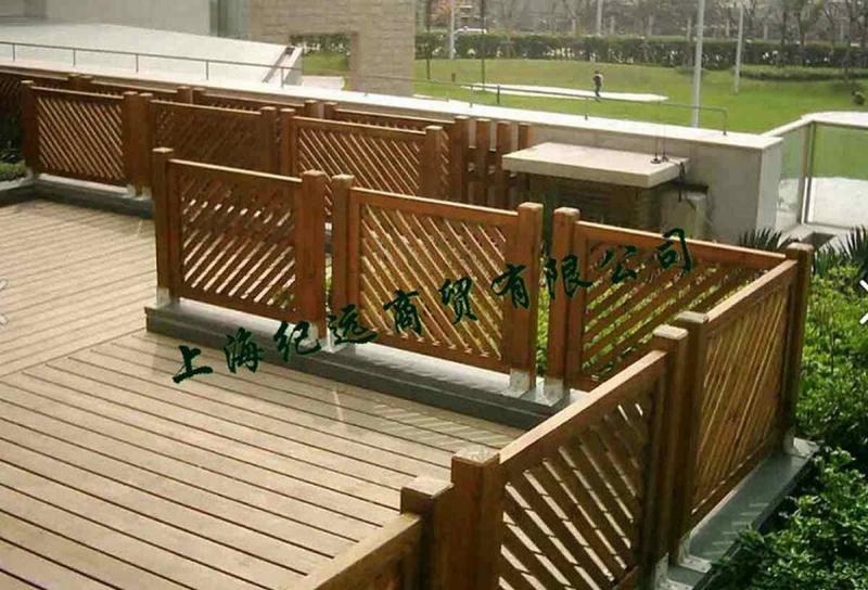 防腐木栏杆欣赏二十六9758 帖子ID:1739-木图网-木结构之家 www.woodpic.cn