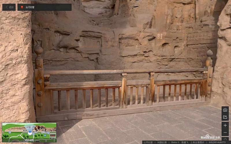 山西省大同市云冈区云冈石窟防护特色木栏杆5483 帖子ID:1776-木图网-木结构之家 www.woodpic.cn