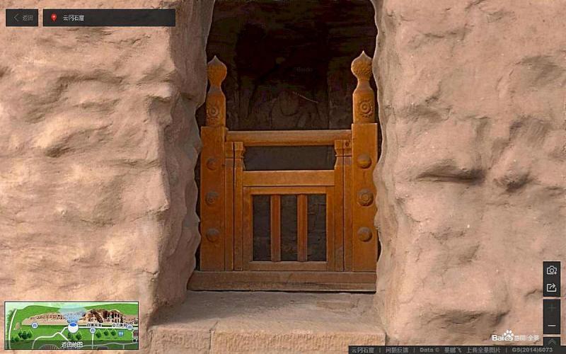 山西省大同市云冈区云冈石窟防护特色木栏杆949 帖子ID:1776-木图网-木结构之家 www.woodpic.cn