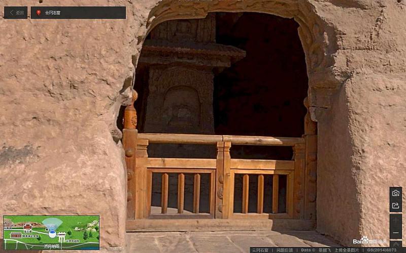 山西省大同市云冈区云冈石窟防护特色木栏杆9971 帖子ID:1776-木图网-木结构之家 www.woodpic.cn