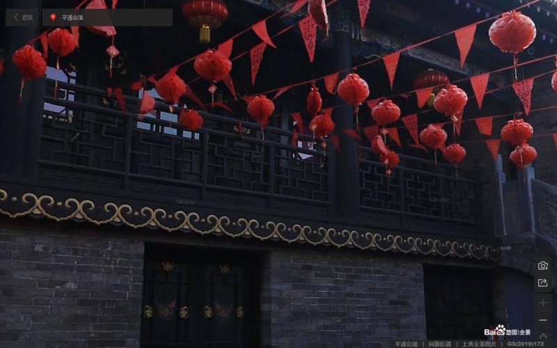 山西省晋中市平遥古城景区平遥会馆木结构栏杆9884 帖子ID:1781-木图网-木结构之家 www.woodpic.cn