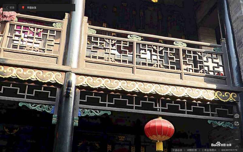 山西省晋中市平遥古城景区平遥会馆木结构栏杆3064 帖子ID:1781-木图网-木结构之家 www.woodpic.cn