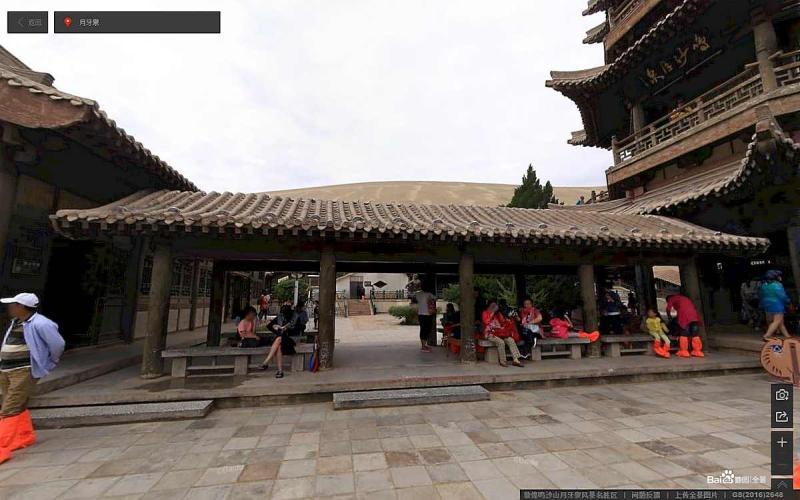 甘肃省敦煌市鸣沙山月牙泉风景名胜区古建6990 帖子ID:1805-木图网-木结构之家 www.woodpic.cn