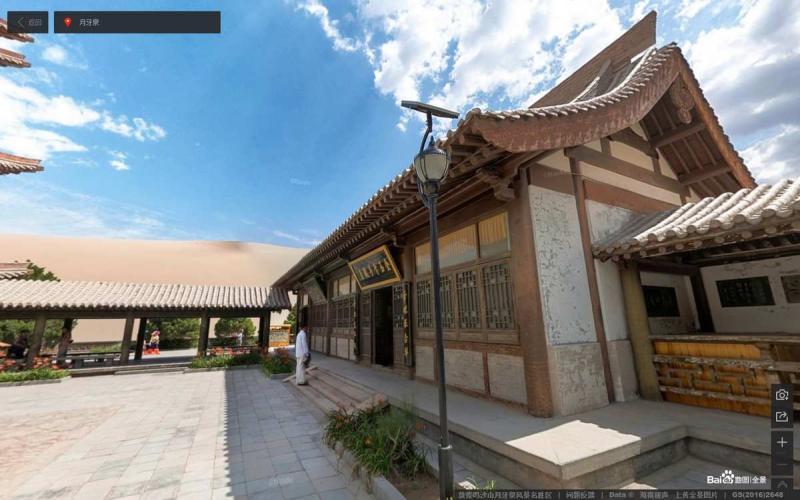 甘肃省敦煌市鸣沙山月牙泉风景名胜区古建676 帖子ID:1805-木图网-木结构之家 www.woodpic.cn