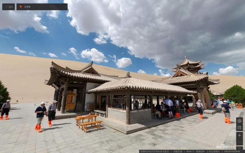 甘肃省敦煌市鸣沙山月牙泉风景名胜区古建7253 帖子ID:1805-木图网-木结构之家 www.woodpic.cn