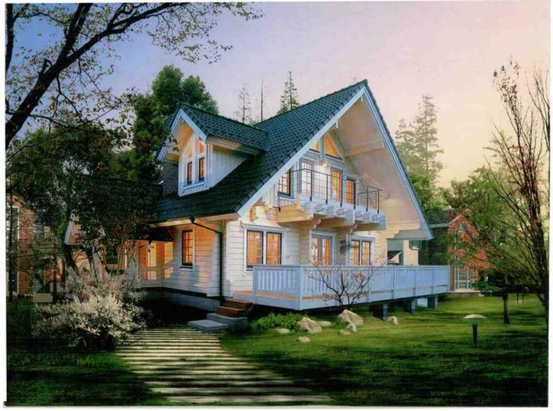 木结构房屋欣赏十七684 帖子ID:1880-木图网-木结构之家 www.woodpic.cn