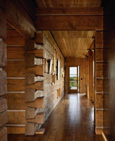 木别墅走廊楼梯欣赏一4321 帖子ID:1960-木图网-木结构之家 www.woodpic.cn