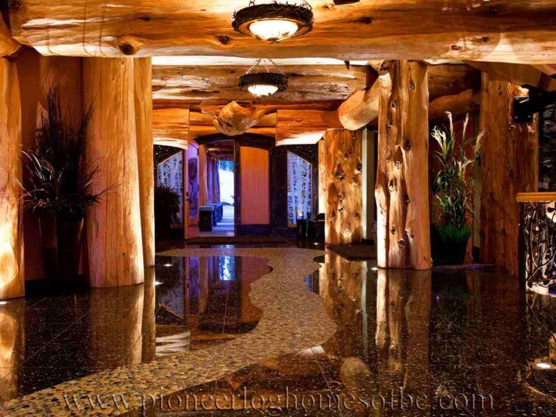 木别墅走廊楼梯欣赏一5114 帖子ID:1960-木图网-木结构之家 www.woodpic.cn